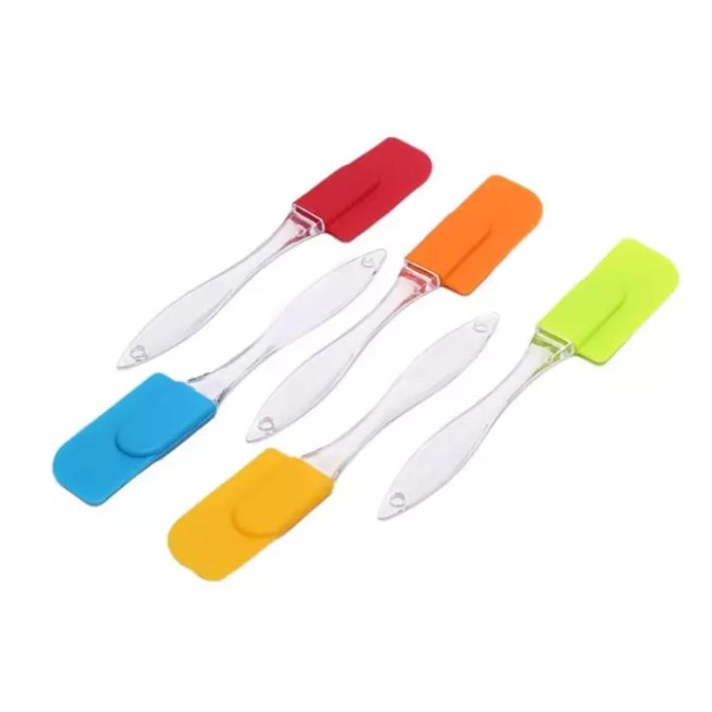 Spatula Silikon Tahan Panas Food Grade Alat Masak Tahan Panas Anti Lengket Import