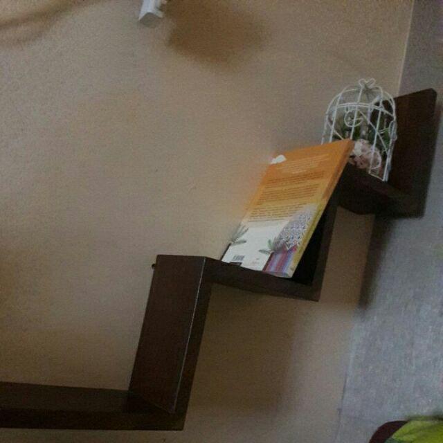 Twinsj. 1pcs Rak Vvv. Rak Dinding. Rak Penyimpanan. Rak Buku. Rak Display. Kini Jamanya Hpl