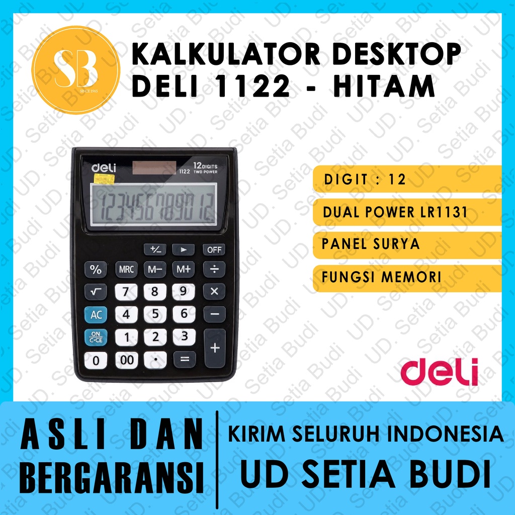 

Kalkulator Desktop Deli 1122 - Orange