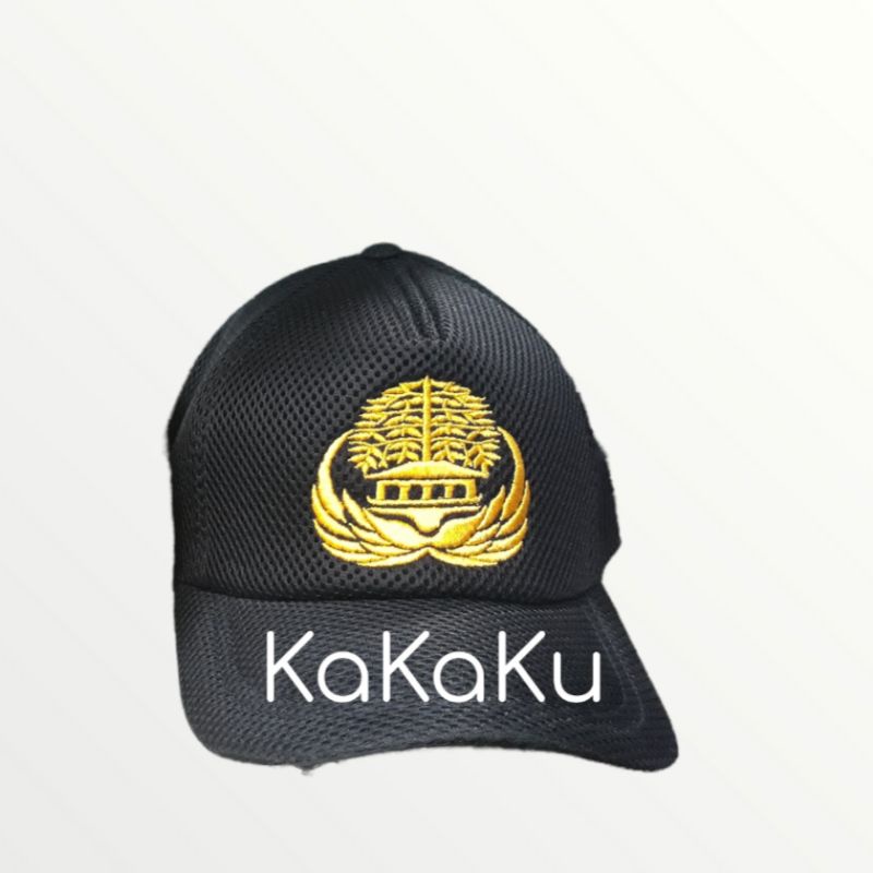 Topi Korpri  ASN PNS Jaring Hitam golongan 2