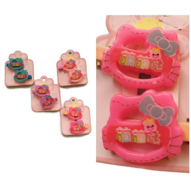 [AC] Jepit Rambut Anak Perempuan Hello Kitty