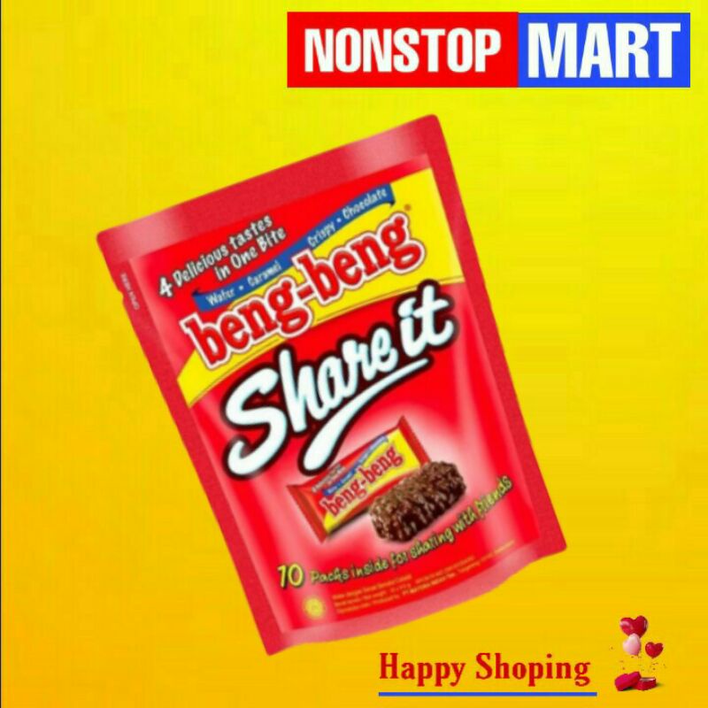 

BENG BENG Share it wafer coklat 95gr