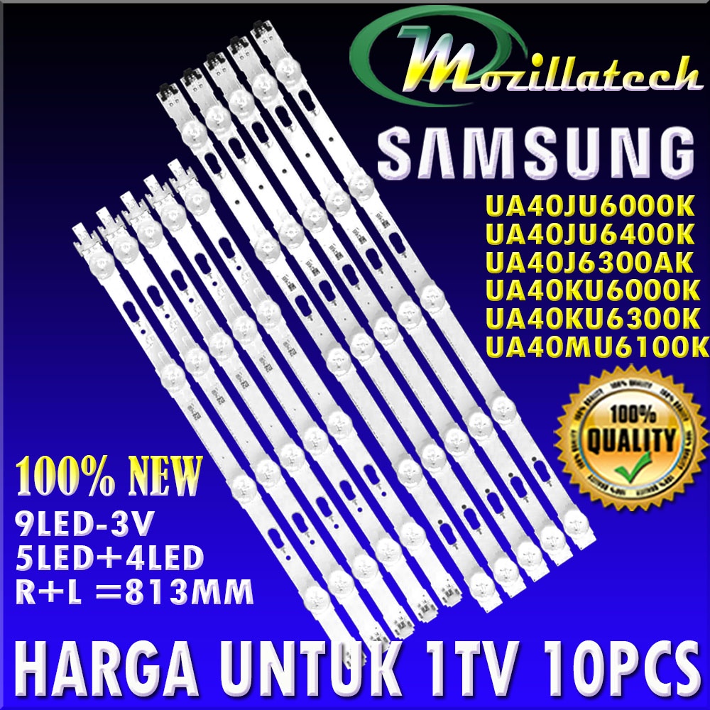 BACKLIGHT TV SAMSUNG UA40JU6000K UA40JU6400K UA40J6300AK UA40KU6000K UA40KU6300K UA40MU6100K