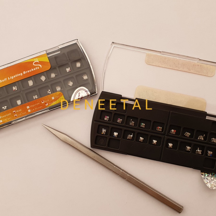 SELFLIGATING METAL BRACKET DAMON SYSTEM SKY ORTHO BEHEL / SELF LIGATING BRACKET ORTHODONTIC