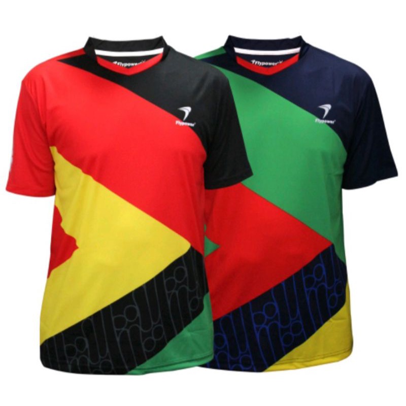 Baju Kaos  Badminton FLYPOWER Agrapura 02 Jersey  Series