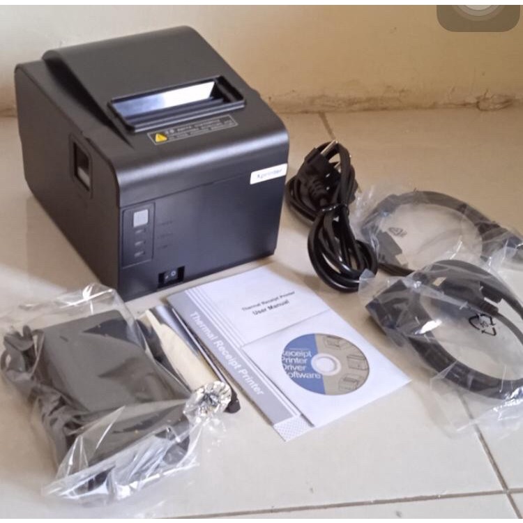 Xprinter Q260H USE Printer Thermal Kasir Kitchen Dapur 80mm USB SERIAL LAN Support RJ11