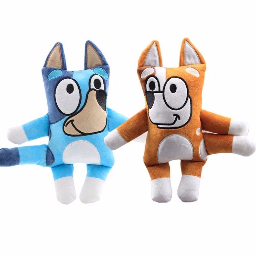 Quinton Bluey Bingo Boneka Mewah PP Katun 28 cm Anak Hadiah Bluey Mom/Dad Mainan Anak Kartun Bluey Family