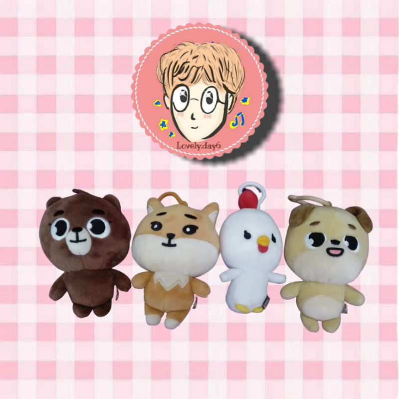 [READY] DAY6 Denimalz Plush Doll & PETIT Denimalz jje Kke ke Pil Bang 2020 V2 19 dan Costume denimal