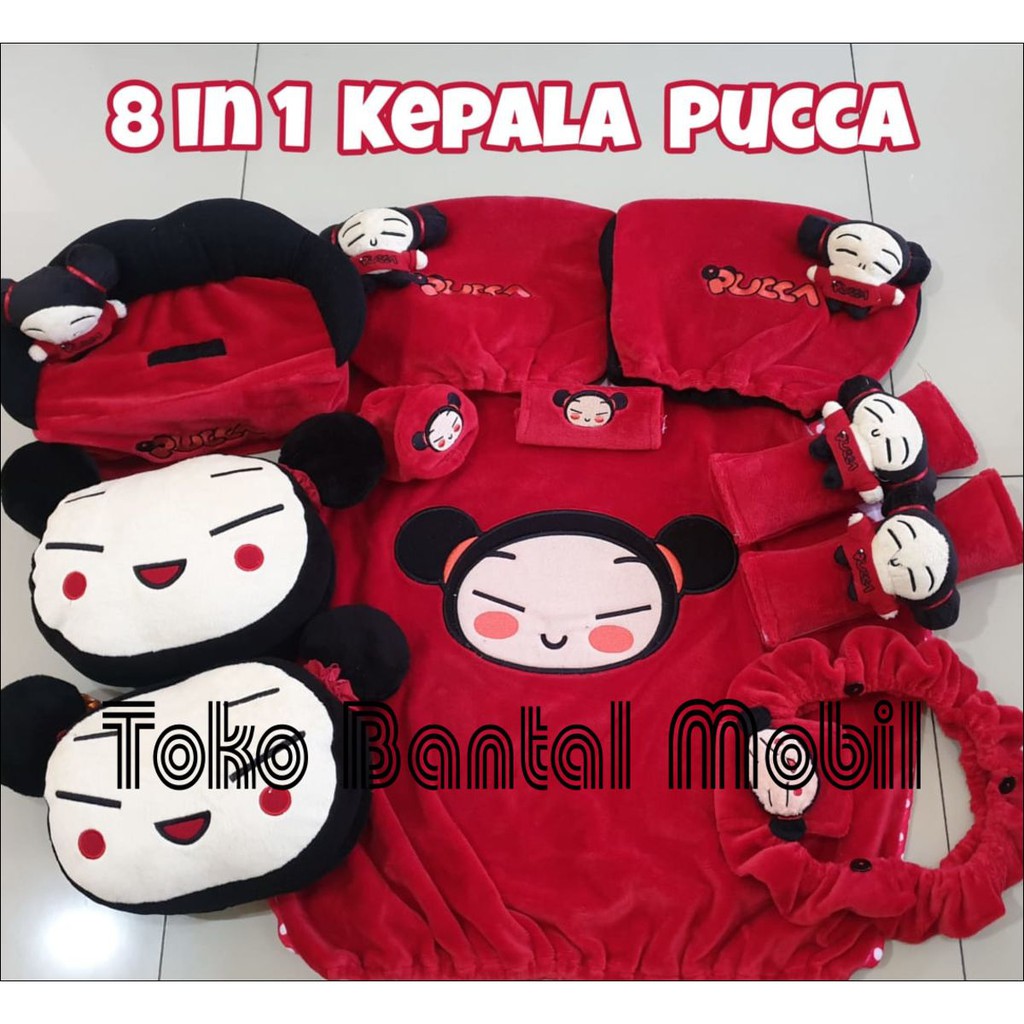 Bantal Mobil Pucca 8in1