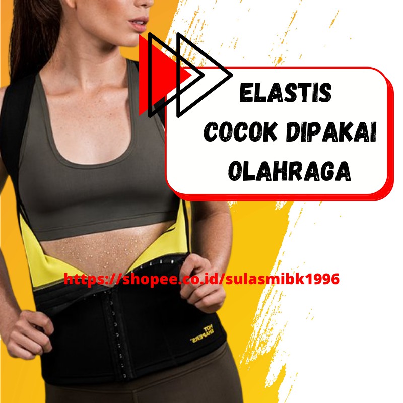 Korset Pengecil Perut Pembakar Lemak Cami Hot Waist Cincher Korset Pelangsing Tubuh