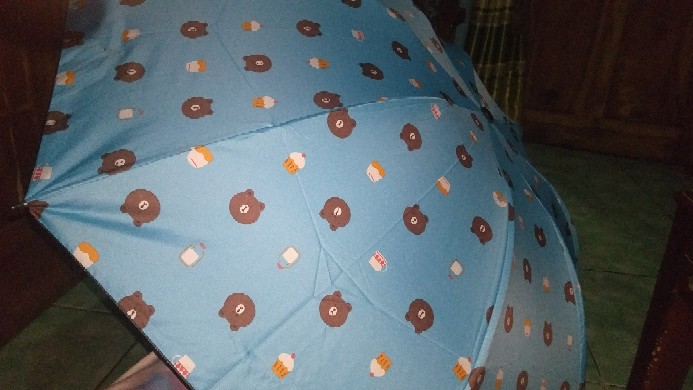 Alfaindo Payung Motif Beruang Lucu Py01 Payung Serbaguna Untuk Hujan Atau Panas