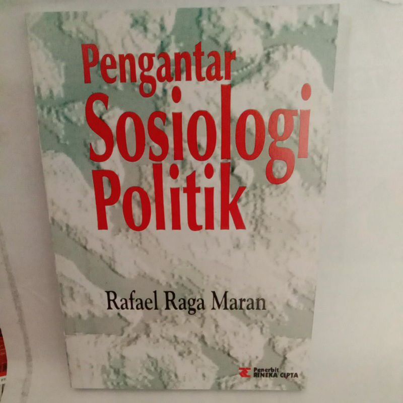

pengantar sosiologi politik By Rafael raga maran