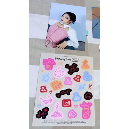 

Index Card Mina Sticker Formula of Love