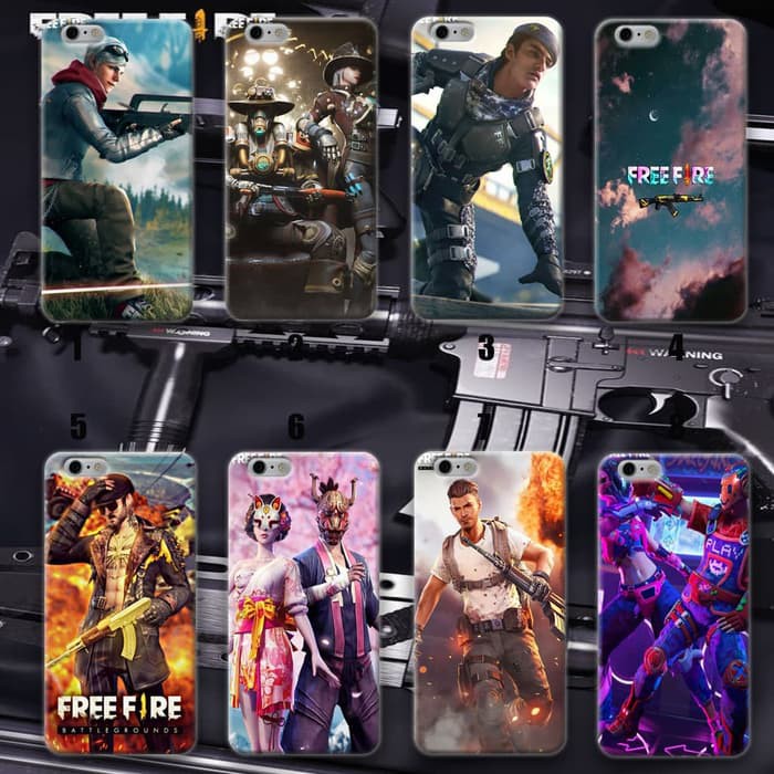 Custom Case Hp Garena Free Fire Casing Hp Gamers Fre Fire Case Free Fire Shopee Indonesia