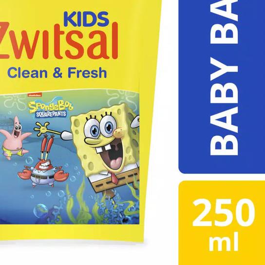 ℮ Zwitsal Kids Baby Bath Refill 250ml ♂