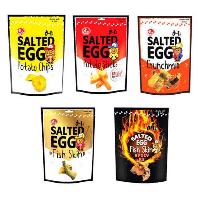 

HOE HUP O-LI SALTED EGG READY 28 APRL
