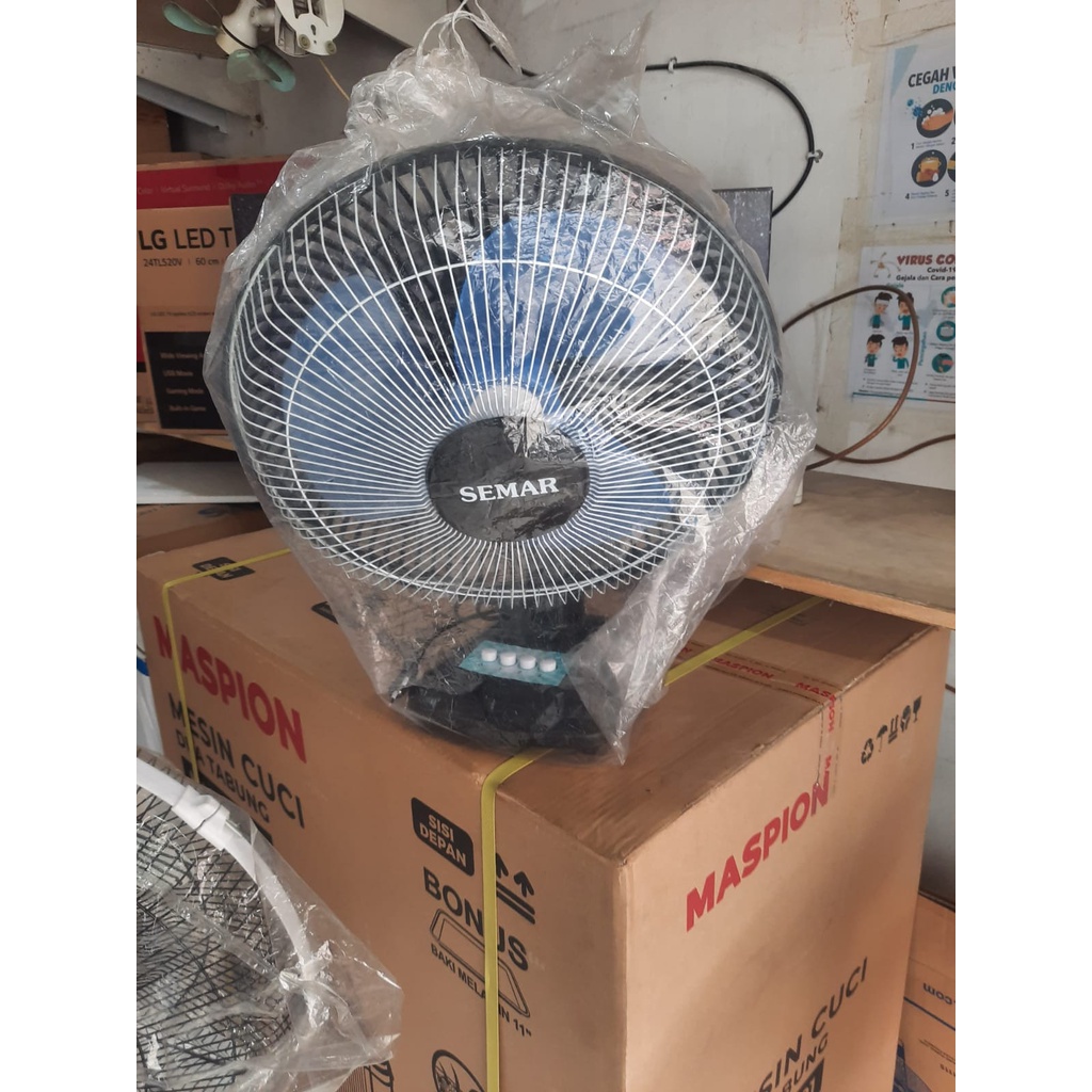 Kipas Angin  Duduk Semar  12"