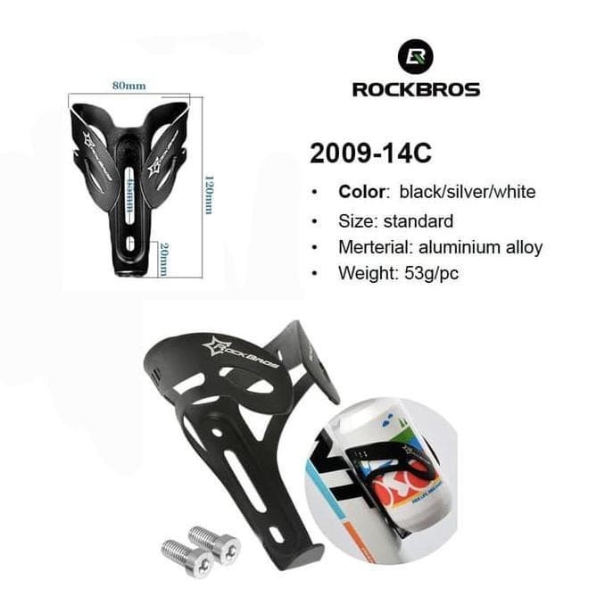 Holder Tempat Botol Minum Sepeda Rockbros 2009-14C - Bottle Cage