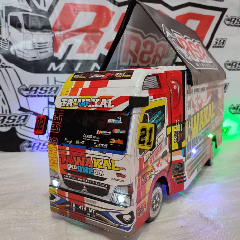 PROMO Miniatur Truk Oleng Jumbo Tawakal Indonesia Cepot