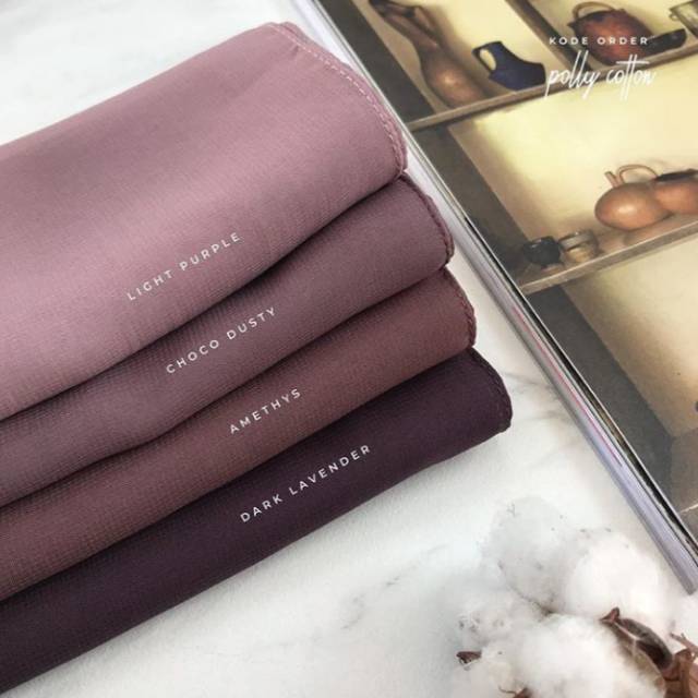 Kerudung bella square pollycotton