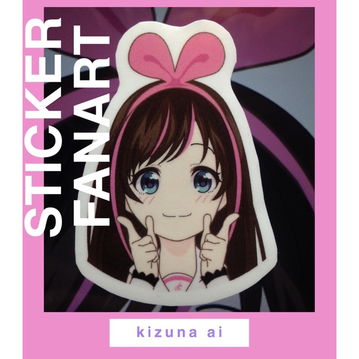 

Stiker KIZUNA AI fanart