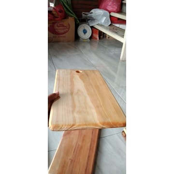 Talenan Kayu / Talenan Kayu Pinus Mahoni Jati / Wooden Cutting Board / Serving Board