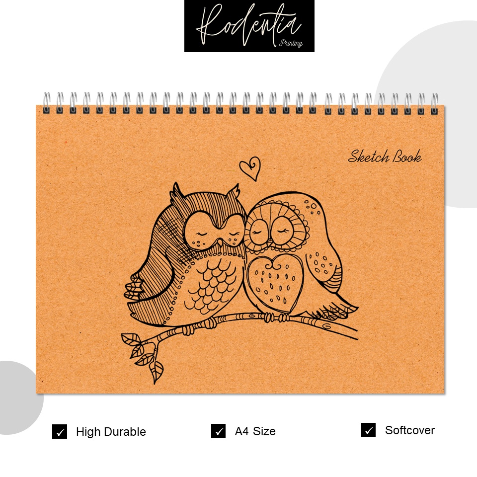 

Sketch Book Buku Sketsa Buku Gambar Vintage Rustic Monochrome Motif Kertas Tebal 200/150/100 Gsm Ukuran A4 Isi 80 - 30 lembar Kualitas Premium Softcover Jilid Spiral Samping Kode