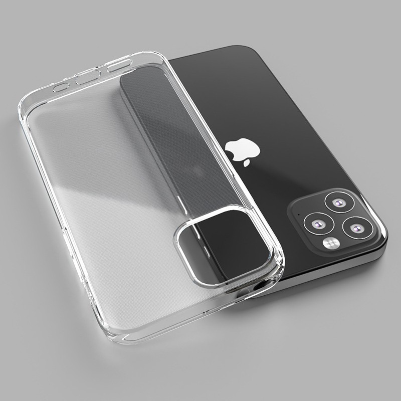 Case iPhone 12 Pro Max Clear Case Tebal 2MM Transparant TPU Premium Softcase