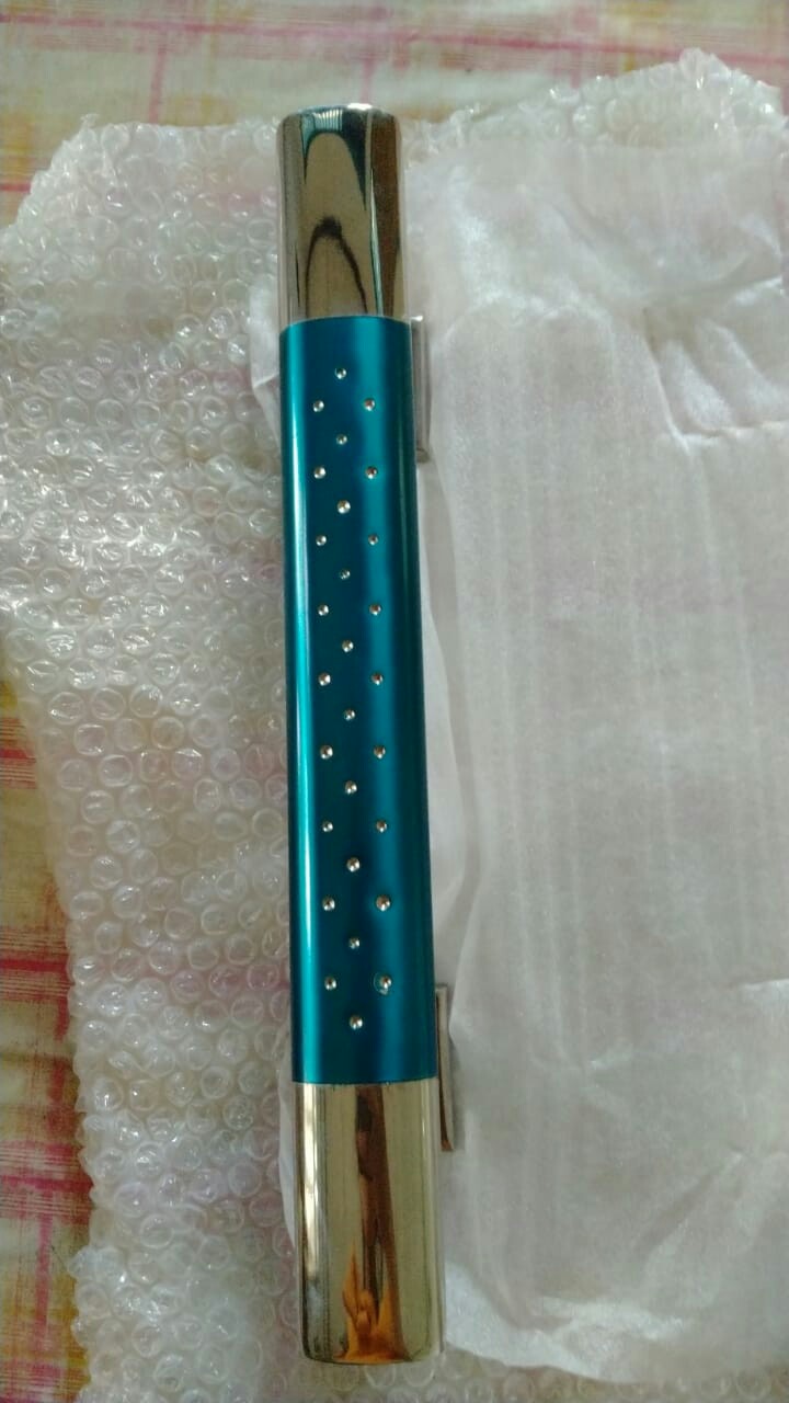 Handle Pintu Rumah 35 Cm Tarikan Pintu Stainless Gagang Pintu Warna Biru Pegangan Pintu Minimalis