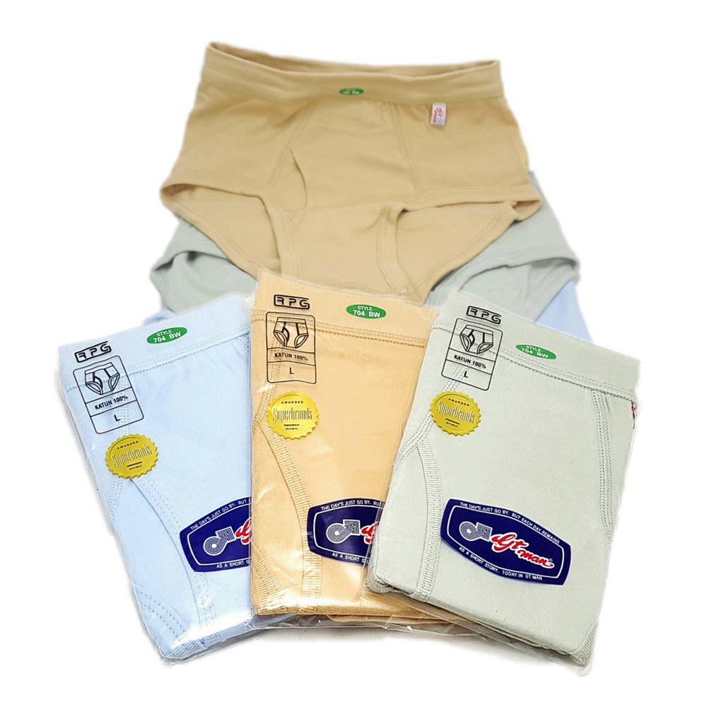 Celana PRIA  GT MAN / CELANA DALAM COWOK / GT MAN DEWASA / GTMAN PUTIH