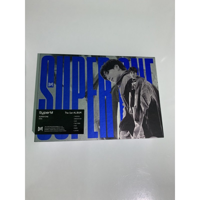 SuperM super one album sharing/fullset (unsealed)