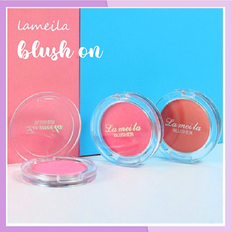 LAMEILA BLUSH ON PALETTE MATTE TAHAN AIR TAHAN LAMA LA038