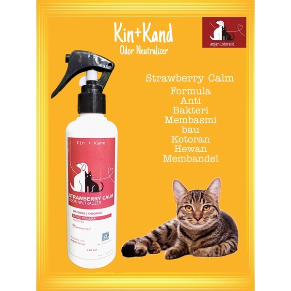 PENGHILANG BAU KOTORAN KUCING ANJING - WANGI STRAWBERRY