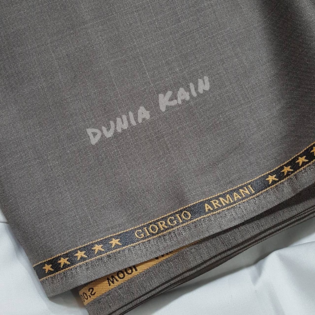 Bahan Kain Semi Wool Warna Abu Bahan Kain Jas Blazer Warna Abu Semiwool Abu-Abu Bahan Kain Premium S