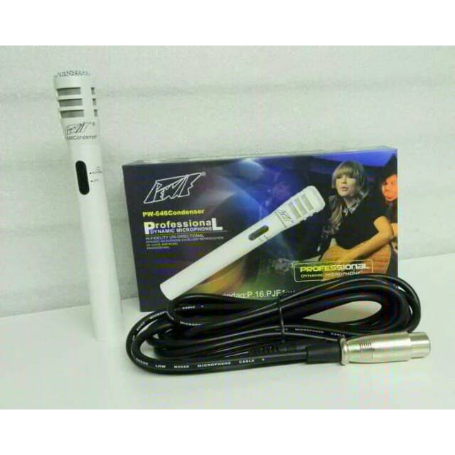 MIC CONDENSER PEWEI PW-646 ORIGINAL