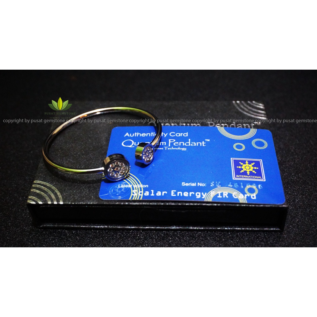 Gelang Kesehatan Quantum Pendant Bersetifikat