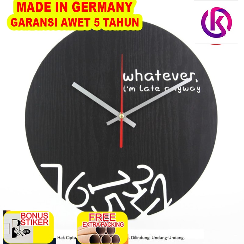 

Grosir Jam Dinding Unik Artistik - Whatever Wall Clock