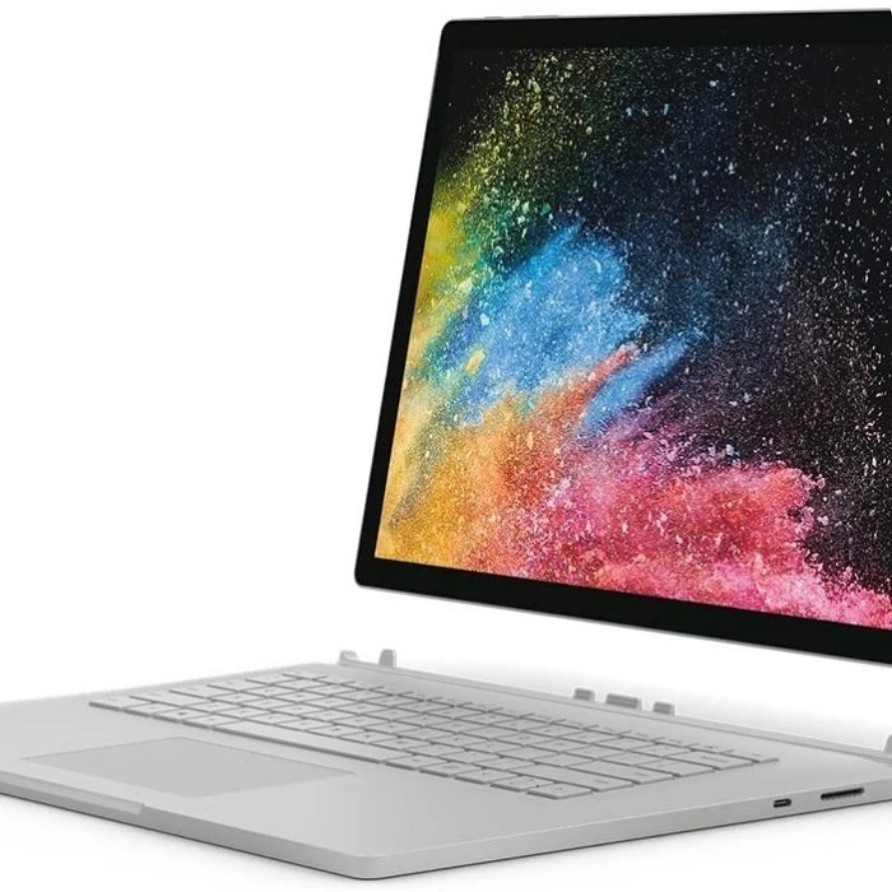 laptop Microsoft surface book 2 15" i7 ram 16GB 1 tera TB second bekas