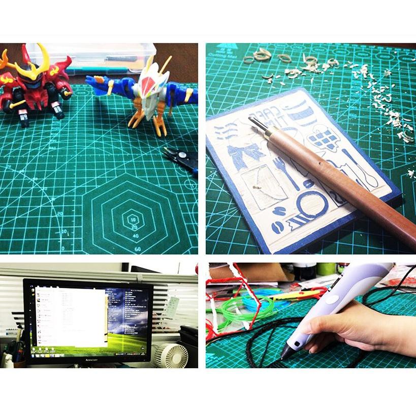 

Uy9Code A3 A4 A5 Cutting Mat Cutting Pad Board Double-side DIY Tool Cutting Board Leather Craft Plat