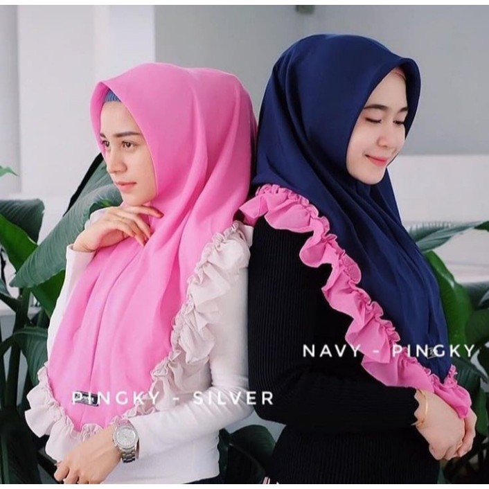 JILBAB REMPEL COMBI / JILBAB INSTAN