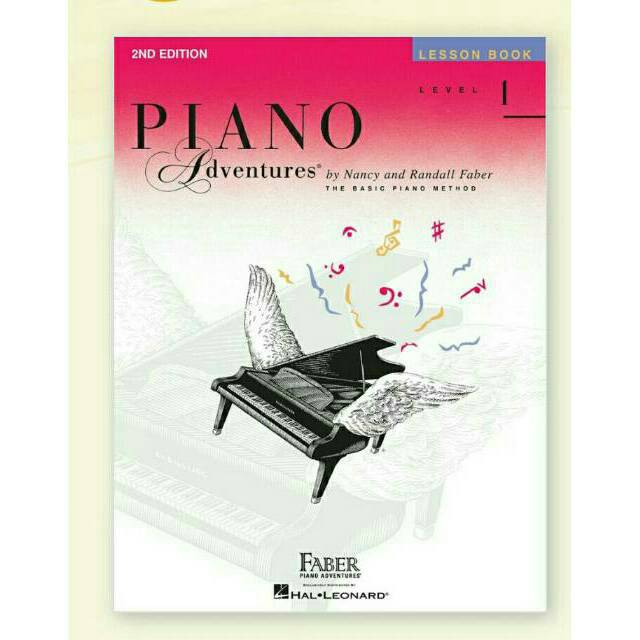 Piano adventure lesson book 1 2a 2b 3a 3b 4 5 buku Piano Adventures