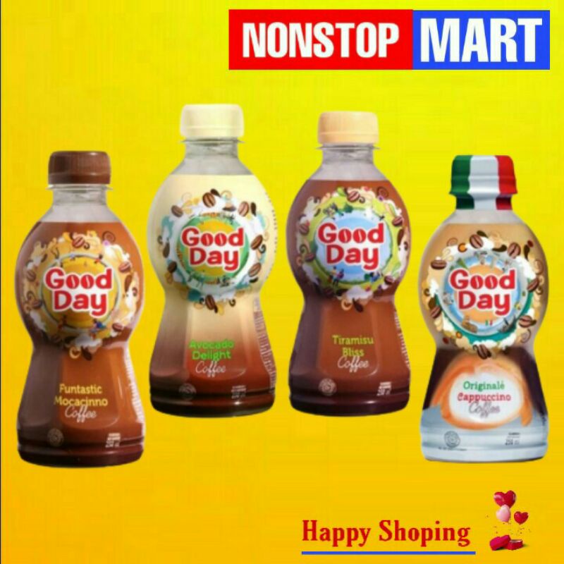 

GOOD DAY coffee all varian 250ml/botol