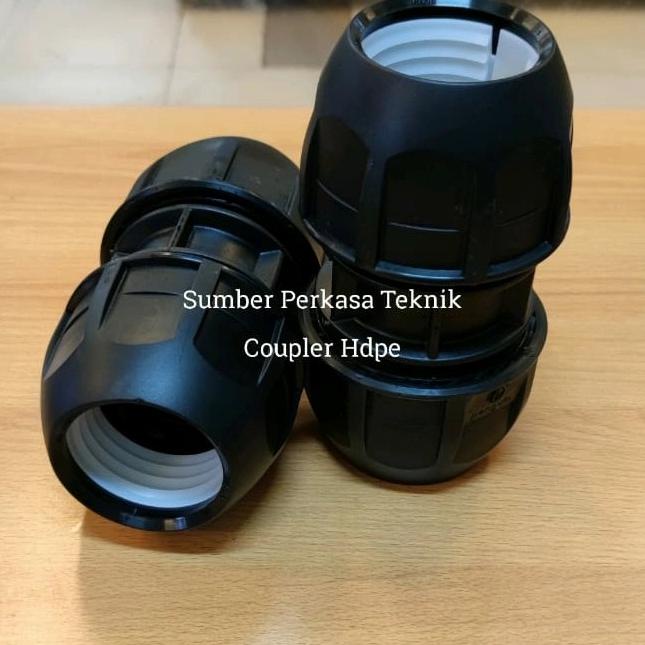 Coupler Pipa Hdpe / Socket Hdpe 4" Inch / 110Mm