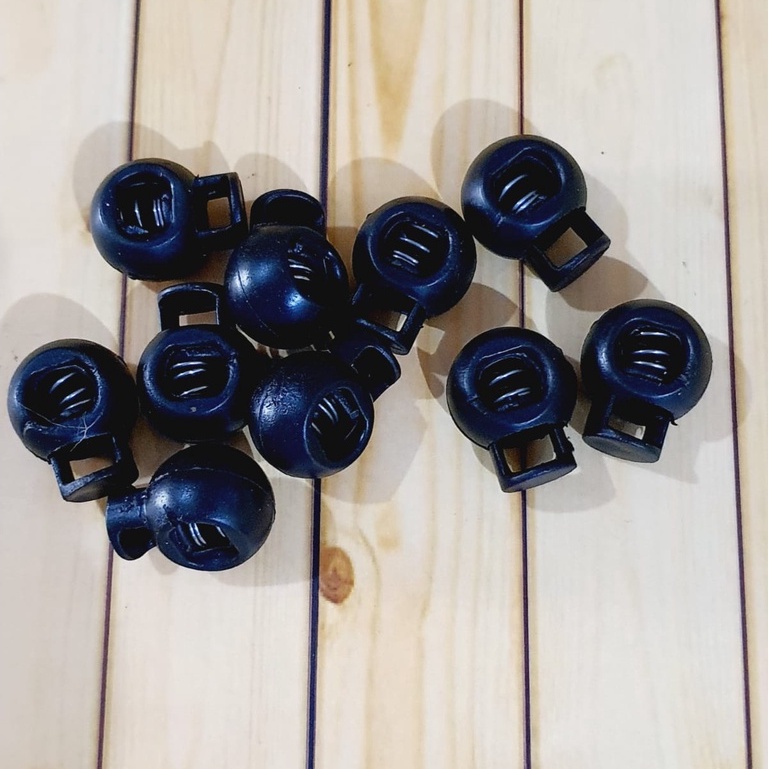 10pcs stopper tali kur penjepit tali bulat
