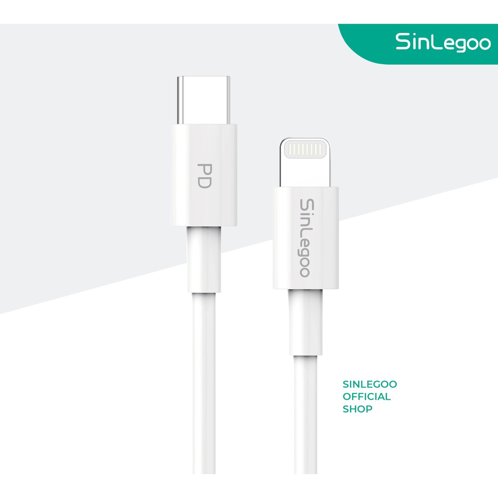 Kabel Type C to Lightning 18W Sinlegoo UC-02