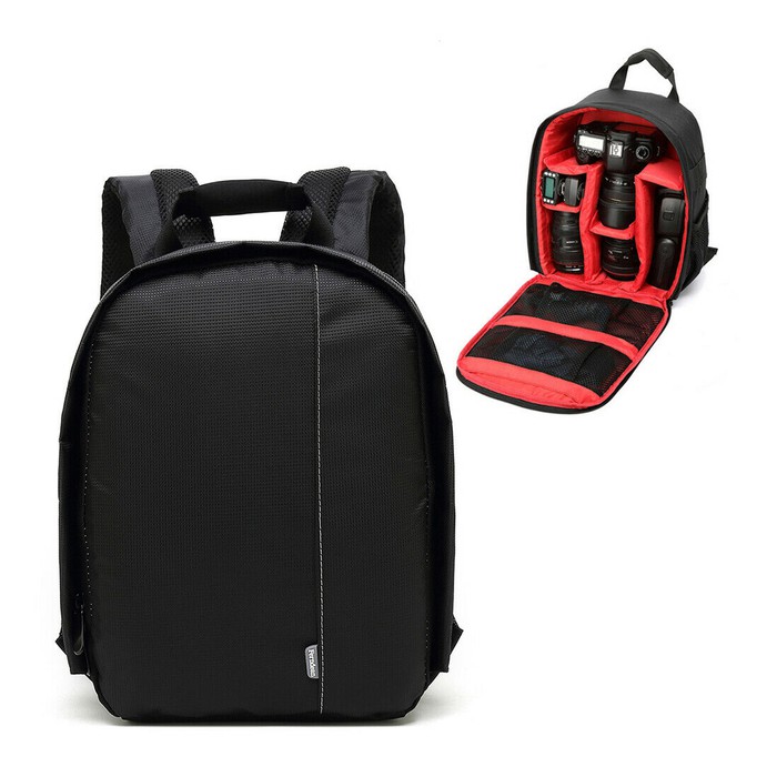 Jual Tas Kamera Ransel Backpack BX-70 Hitam Merah Indonesia|Shopee