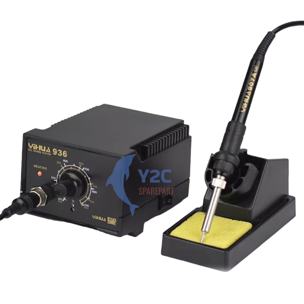 SOLDER STATION YIHUA 936 ORIGINAL / ALAT SERVIS LENGKAP TERLENGKAP TERMURAH