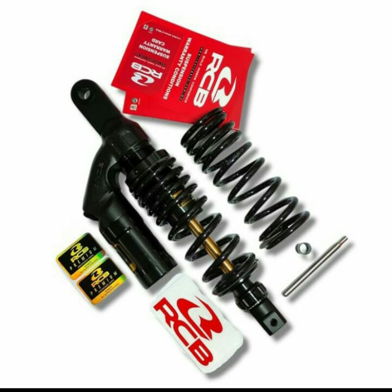 SHOCK BREAKER BELAKANG TABUNG ATAS RCB VD SERIES HONDA VARIO 150 UKURAN 330MM