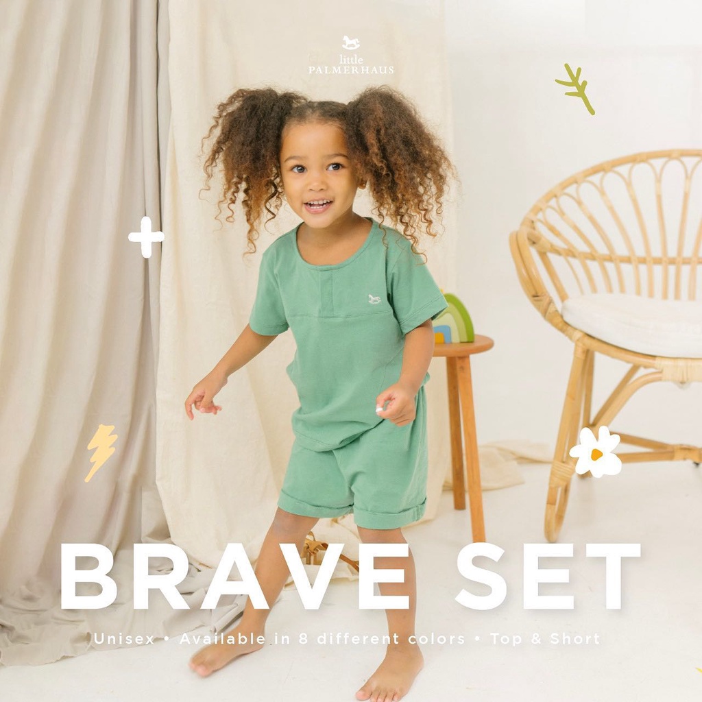 Little Palmerhaus - Brave Set / Setelan Anak Unisex