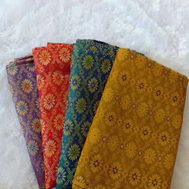 Rok lilit songket / Rok lilit etnik songket instan